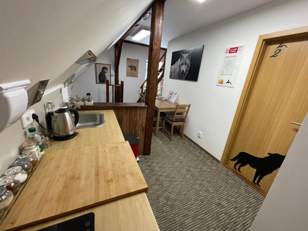Wolf House Klinovec Hotel Loučná pod Klínovcem Екстериор снимка